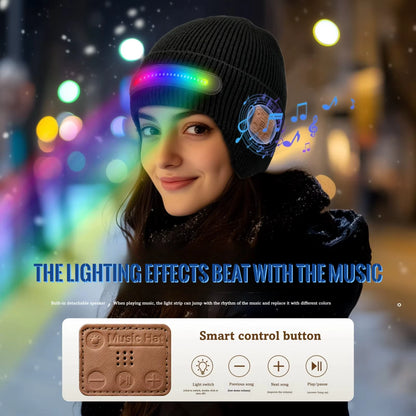 LED Bluetooth Music Beanie Hat